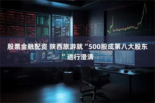 股票金融配资 陕西旅游就“500股成第八大股东”进行澄清